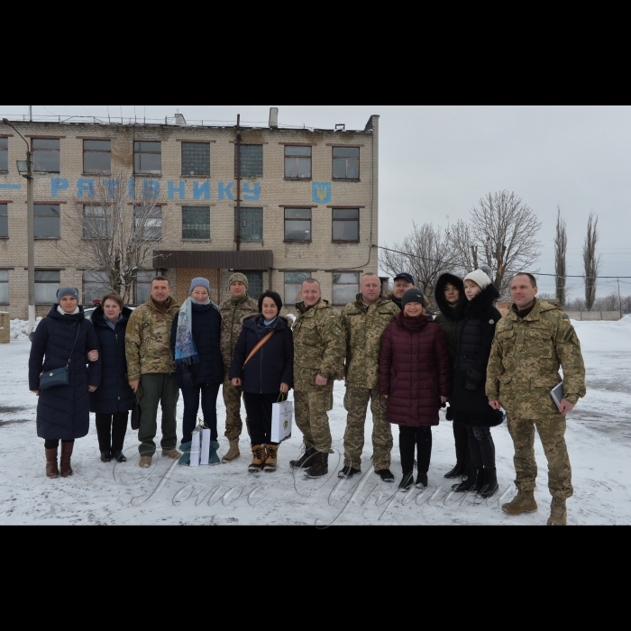 Поїздка в зону АТО разом з першим заступником Голови ВРУ Іриною Геращенко.