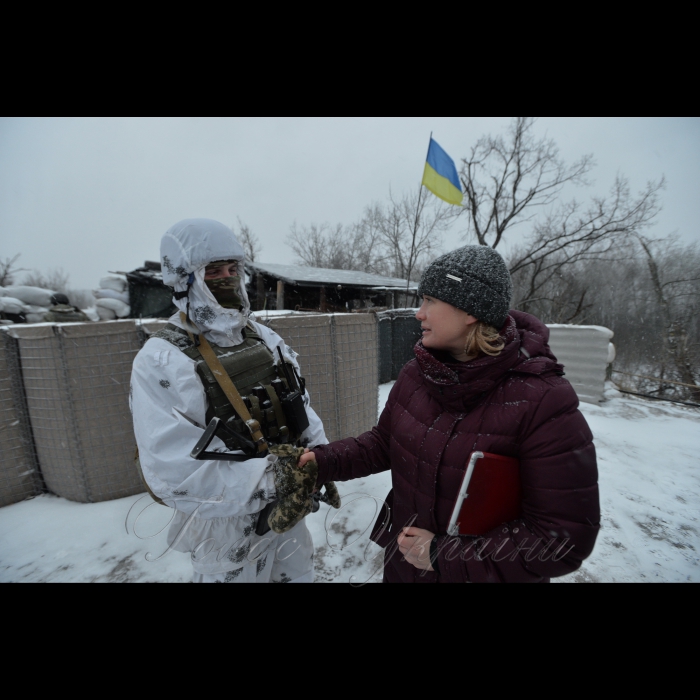 12 лютого 2018 поїздка в зону АТО разом з першим заступником Голови ВРУ Іриною Геращенко, заступником Голови Комітету ВРУ з питань євроінтеграції Марією Іоновою, заступником Міністра закордонних справ України Оленою Зеркаль, заступником керівника Головного департаменту зовнішньої політики та євроінтеграції АПУ Мариною Михайленко та Надзвичайним і Повноважним Послом Іспанії в Україні Сільвією Кортес Мартін.