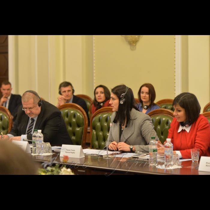15 лютого 2018 дискусія у Верховній Раді України на тему «Формування парламентської коаліції» в рамках візиту делегації Бундестагу ФРН за участю Ганни Гопко, Марії Іонової, Рефата Чубарова.