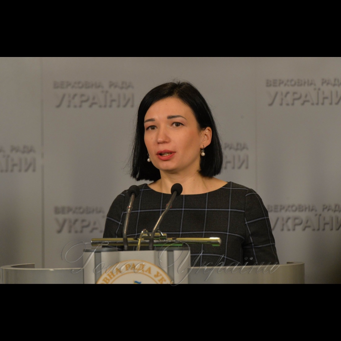 15 лютого 2018 відбувся брифінг на тему: «Третя річниця мінських домовленостей: перспективи імплементації» за участю представника України в гуманітарній підгрупі тристоронньої контактної підгрупи, Першого заступника Голови Верховної Ради Ірини Геращенко та представника політичної підгрупи ТКГ Ольги Айвазовської.