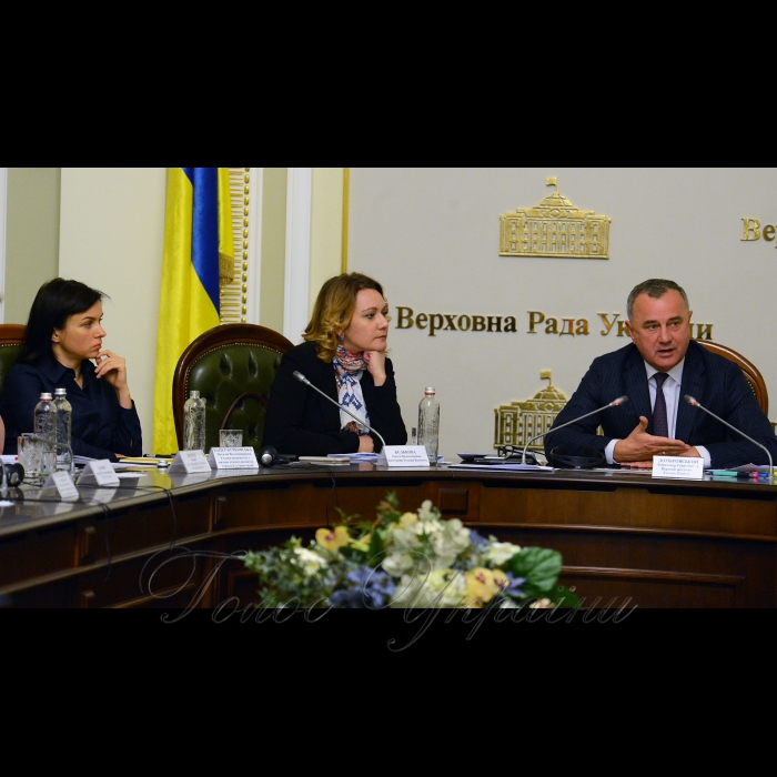 23 лютого 2018 комітет Верховної Ради України з питань паливно-енергетичного комплексу, ядерної політики та ядерної безпеки провів «круглий стіл» на тему: «Співпраця у трикутнику Парламент-Уряд-НАК «Нафтогаз».
Cекретар комітету Вікторія Войціцька, заст. голови комітету Ольга Бєлькова, перший заст. голови Комітету Верховної Ради України з питань паливно-енергетичного комплексу, ядерної політики та ядерної безпеки Олександр Домбровський.