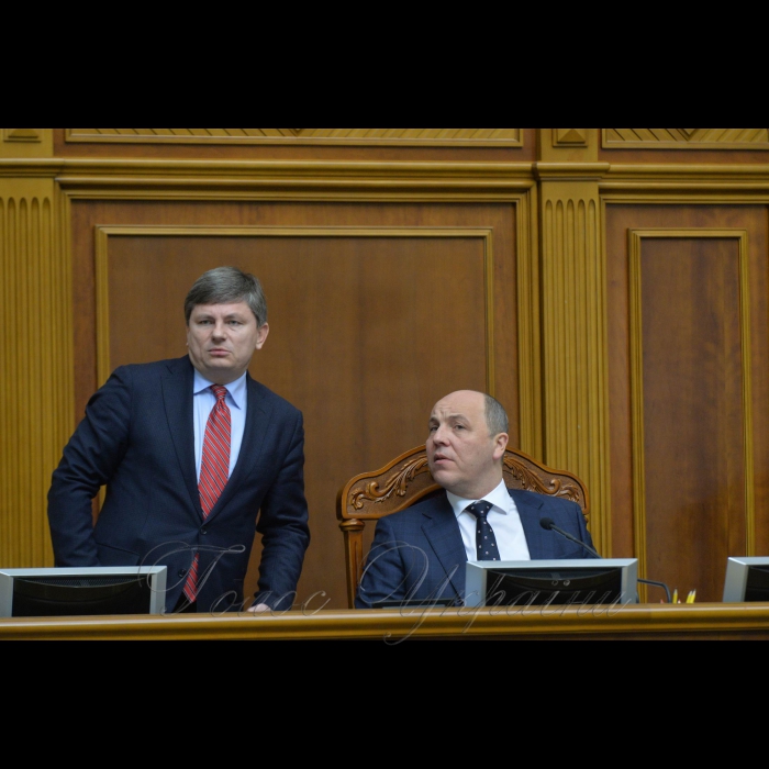 27 лютого 2018 сесія Верховної Ради України. Герасимов, Парубій.