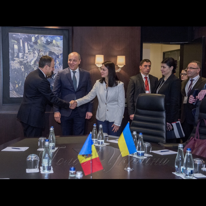02 березня 2018 візит Голови Верховної Ради України Андрія Парубія до Республіки Молдова для участі у Міжпарламентській конференції.
Зустріч Голови Верховної Ради України Андрія Парубія зі Спікером Парламенту Республіки Молдова Андріаном  Канду 
Підписання відкритого листа головам парламентів європейських країн.
з української сторони беруть участь:
Г.Гопко, Н.Кацер-Бучковська, І.Фріз, І.Гнатишин, П.Боднар, Т.Подольська, А.Ковальов.