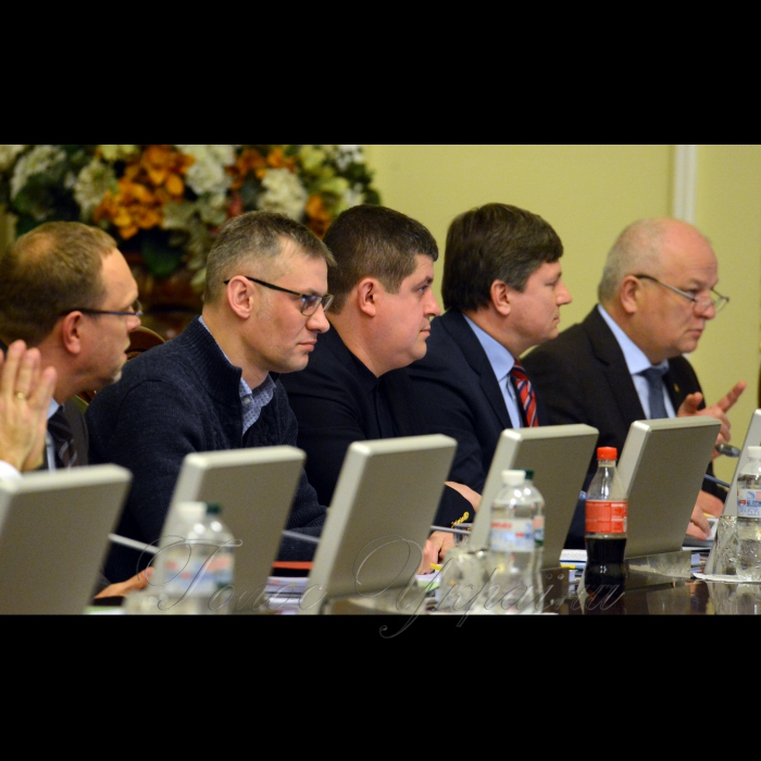 12 березня 2018 засідання Погоджувальної Ради у Верховній Раді України.
Сергій Власенко, Руслан Сидорович (сам), Максим Бурбак (нф), Артур Герасимов (бп), Степан Кубів.