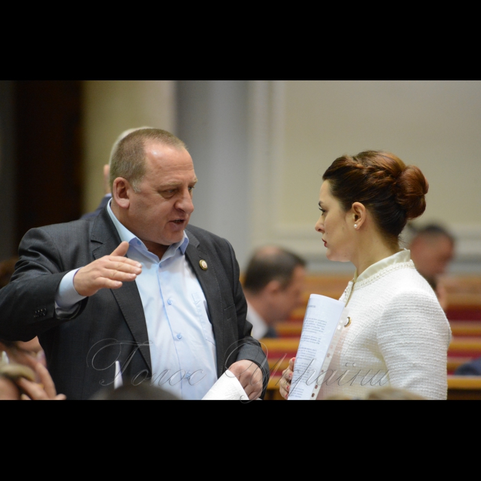 14 березня 2018 сесія Верховної Ради України. Василь Амельченко РП, Валерія Заружко РП.
