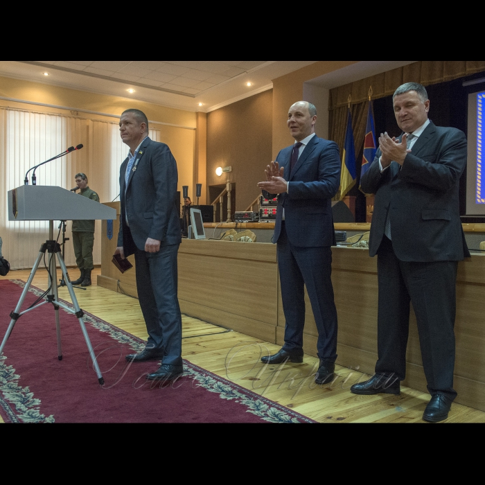 14 березня 2018 Голова Верховної Ради України Андрій Парубій взяв участь в урочистих заходах з нагоди Дня українського добровольця, які відбулись на території військової частини №3066 Північного Київського територіального управління Національної гвардії України (м. Київ, вул. Коновальця, 38).