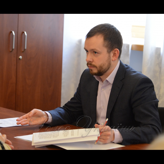 Особистий прийом громадян народними депутатами України – членами депутатської фракції Політичної партії «Народний фронт».