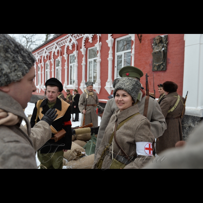 Військово-історична реконструкція бою між підрозділом Армії Української Народної Республіки та російсько-більшовицькими окупантами, в Боярці Київської області