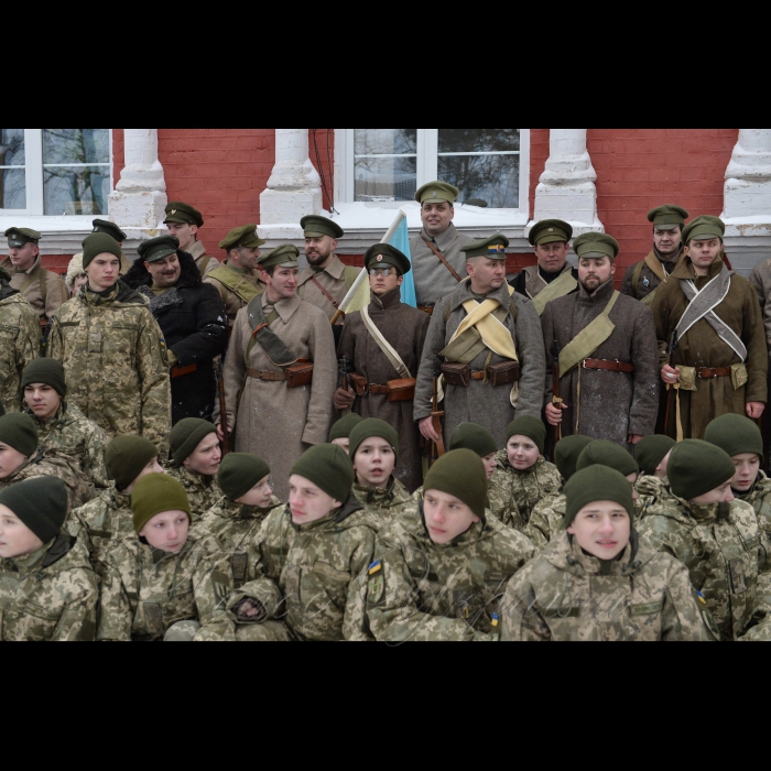 Військово-історична реконструкція бою між підрозділом Армії Української Народної Республіки та російсько-більшовицькими окупантами, в Боярці Київської області