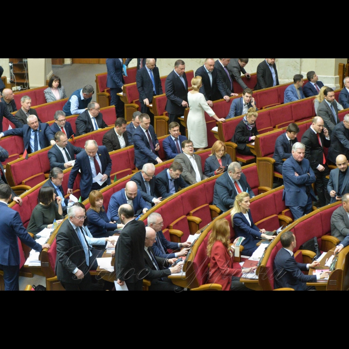 Сесія Верховної Ради України. Зал ВР