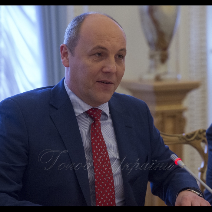 Зустріч Голови Верховної Ради України Андрія Парубія з Міністром у справах Європи та закордонних справ Франції Ж-І. Ле Дріаном