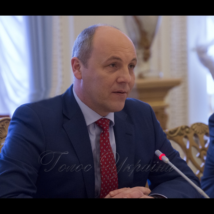 Зустріч Голови Верховної Ради України Андрія Парубія з Міністром у справах Європи та закордонних справ Франції Ж-І. Ле Дріаном