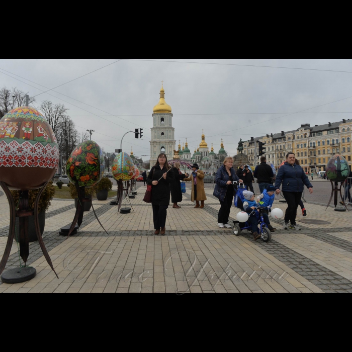 5 квітня 2018 Київ. Відкриття фестивалю «Писанка Арт фест».