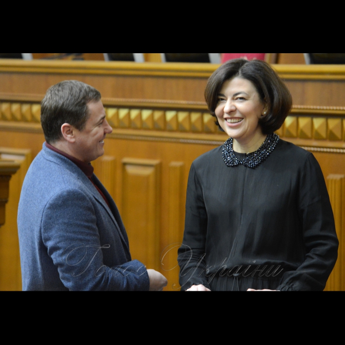 6 квітня 2018 засідання ВР. Сергій Євтушок Б., Оксана Сироїд.