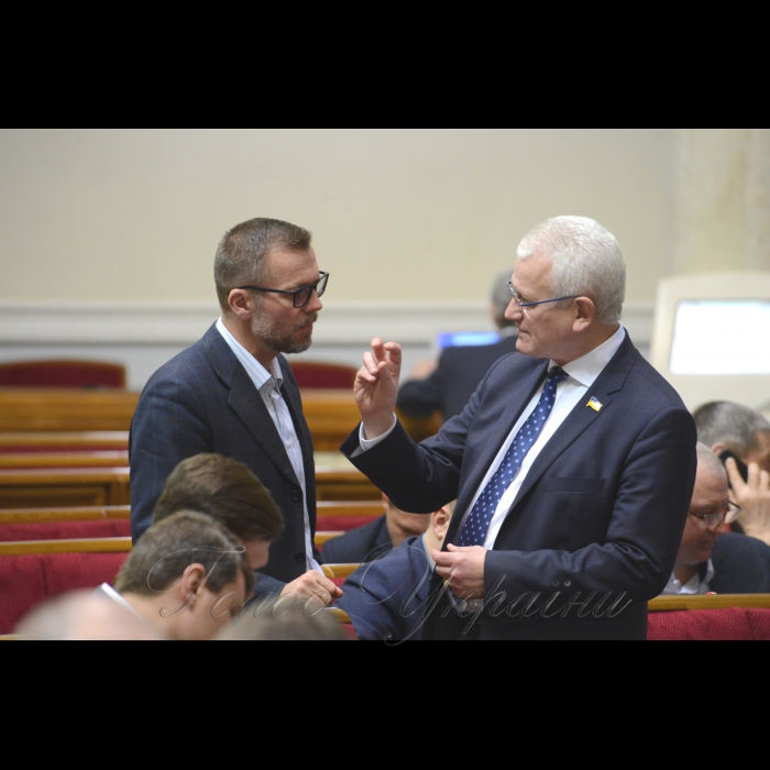 6 квітня 2018 засідання ВР. Андрій Вадатурський БП, Олександр Співаковський БП.