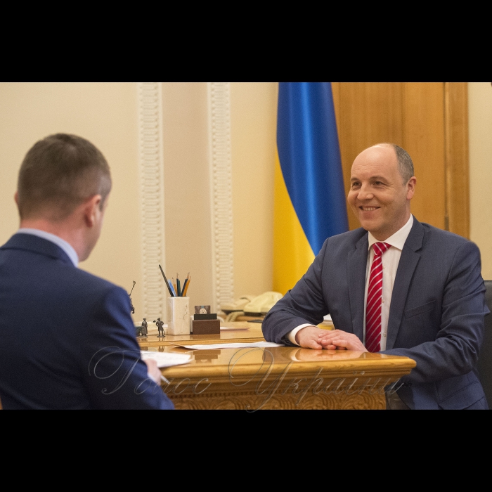 6 квітня 2018 Голова Верховної Ради України Андрій Парубій в інтерв’ю телеканалу РАДА.