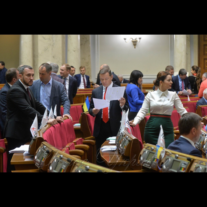 17 квітня 2018 сесія Верховної Ради України. Фракція РП, Ляшко.