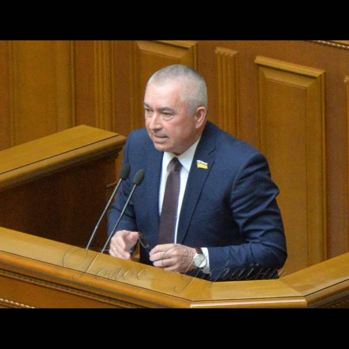 17 квітня 2018 сесія Верховної Ради України. Володимир Арешонков.