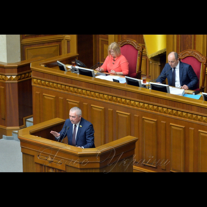 17 квітня 2018 сесія Верховної Ради України. Володимир Арешонков.