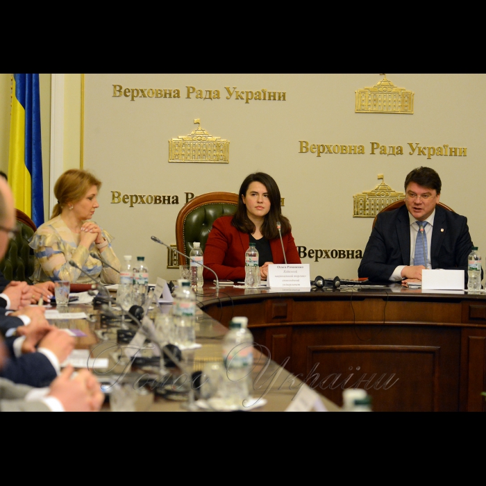 Міжнародна науково-практична конференція «Освіта. Родина. Економіка» 
Захід проводиться за ініціативи Голови Комітету Верховної Ради України у закордонних справах Ганни Гопко та Ради молодих учених при Міністерстві науки і освіти України.
Метою конференції є об’єднання зусиль органів влади, науковців та громадянського суспільства щодо визначення перспектив розвитку та реалізації освітньої політики на основі цінностей та прородинної політики в умовах євроінтеграції України. Ігор Жданов Міністр молоді та спорту і модератор (Рада молодих учених при Міністерстві науки і освіти України) Ольга Романенко
