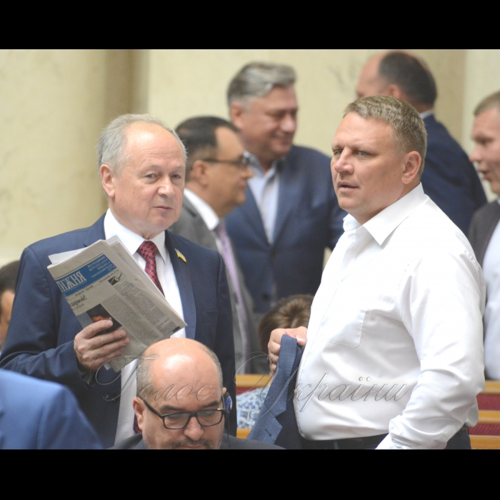 15 травня 2018 сесія Верховної Ради України. Валентин Дідич позафр., Олександр Шевченко позафр.