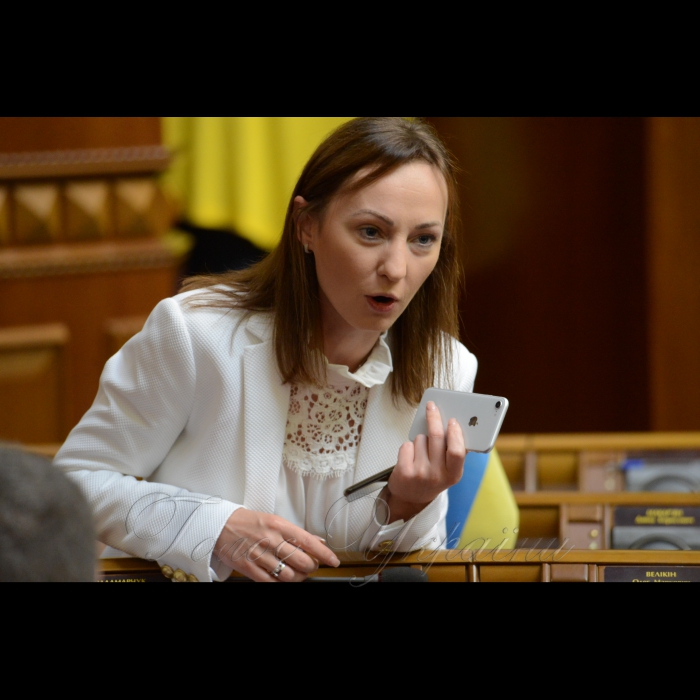 16 травня 2018 сесія Верховної Ради України. Ірина Суслова БП.