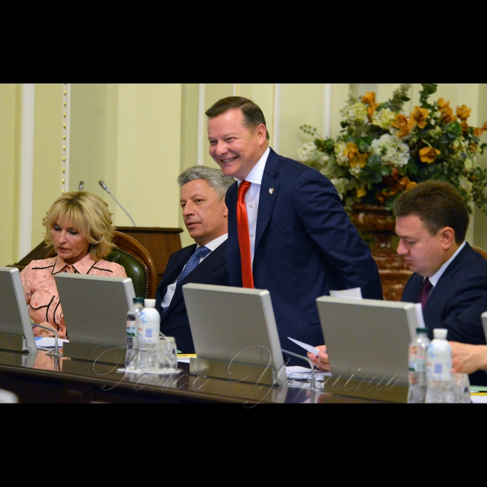 4 червня 2018 засідання погоджувальної ради. Ірина Луценко, Юрій Бойко, Олег Ляшко, Віктор Бондар.