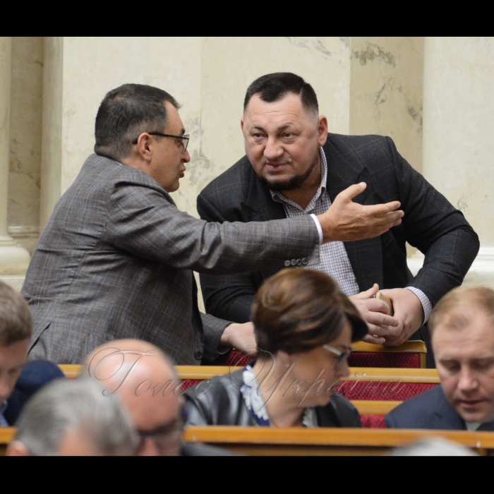 Сесія Верховної Ради України. Володимир Мельничук БП Олександр Герега БП