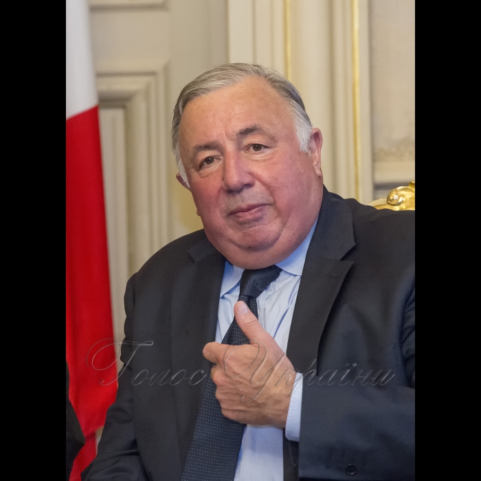 Голова Верховної Ради України Андрій Парубій розпочав візит до Французької Республіки. Париж. Зустріч з Головою Сенату Франції Жераром Ж.Ларше