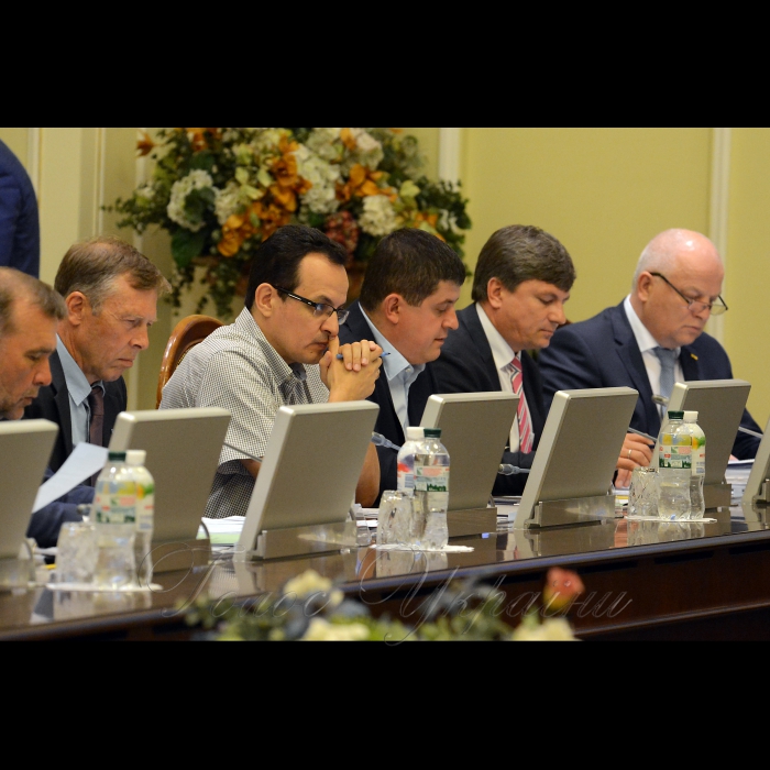 Погоджувальна рада у Верховній Раді України. Сергій Соболєв (Б) Олег Березюк (САМ) Максим Бурбак (НФ) Артур Герасимов (БП) Степан Кубів 1-й віце-прем’єр міністр