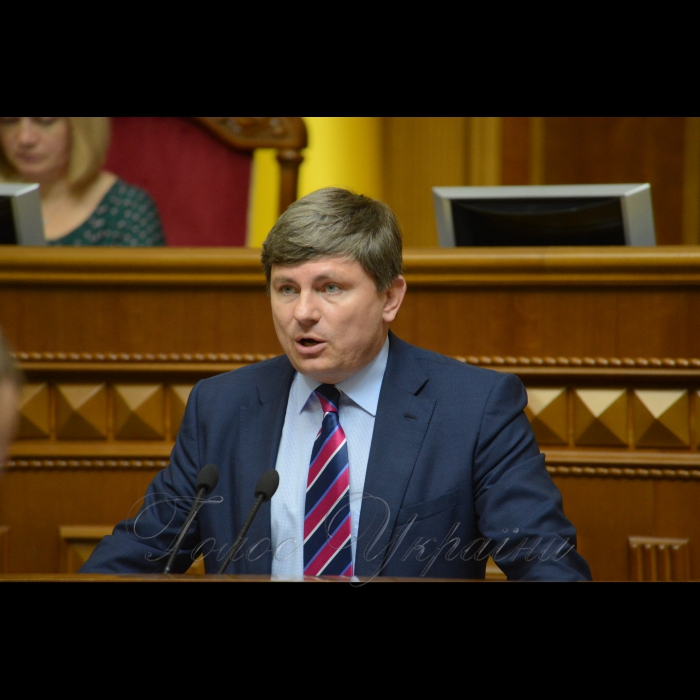 Сесія Верховної Ради України. Артур Герасимов 