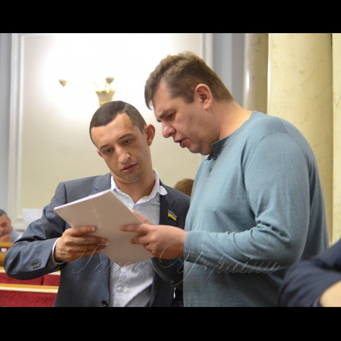 Сесія Верховної Ради України. Андрій Немировський БП Олександр Третьяков БП