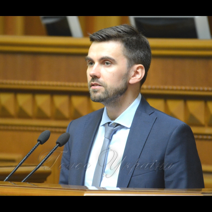 Сесія Верховної Ради України. Заступник міністра охорони здоров’я Павло Ковтонюк