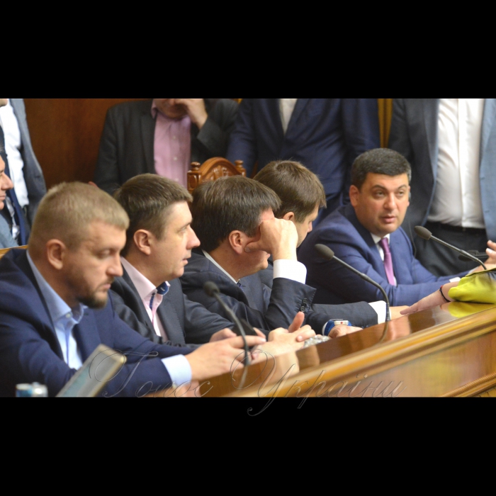 Сесія Верховної Ради України. Петренко, Кириленко, Зубко, Кістіон, Гройсман