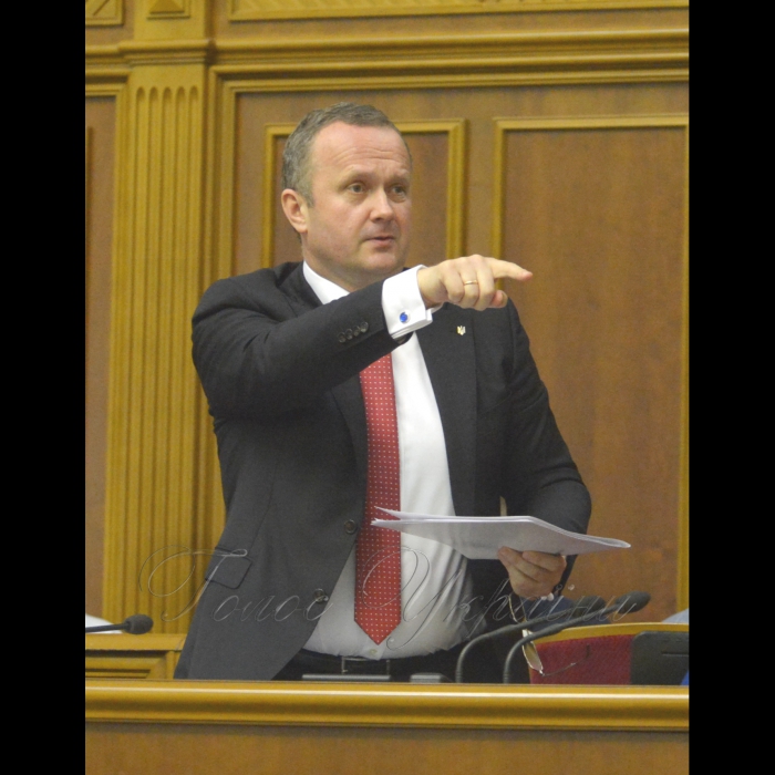 Парламентські слухання на тему: «Реалізація в Україні міжнародних документів щодо запобігання антропогенним змінам клімату». Семерак Остап Міністр екології та природних ресурсів України
