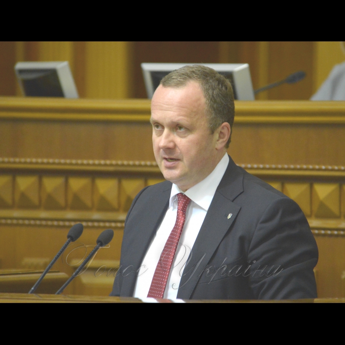 Парламентські слухання на тему: «Реалізація в Україні міжнародних документів щодо запобігання антропогенним змінам клімату». Семерак Остап Міністр екології та природних ресурсів України
