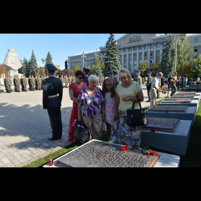 22 серпня 2018 ритуал увічнення пам’яті працівників органів внутрішніх справ та відкриття нових меморіальних плит, на яких вперше викарбувані імена загиблих поліцейських, прикордонників, гвардійців та рятувальників. Участь у акції взяв міністр внутрішніх справ України Арсен Аваков, керівництво Міністерства внутрішніх справ та Національної поліції.