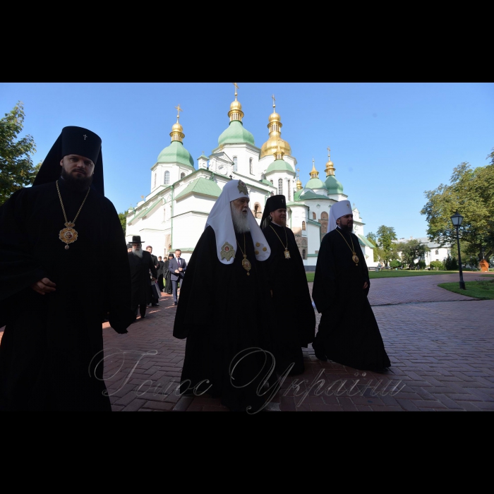 24 серпня 2018 День Незалежності України. 
Молебень всіх конфесій у соборі Святої Софії Національного заповідника «Софія Київська».
за участі очільників держави. Брали участь Голова Верховної Ради України Андрій Парубій разом з Президентом України, Верховним головнокомандувачем Петром Порошенком, Прем’єр-міністром України Володимиром Гройсманом, народними депутатами, урядовцями, гостями столиці.