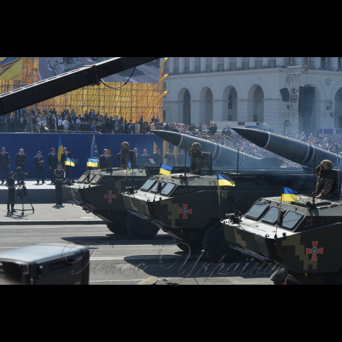 24 серпня 2018 Голова Верховної Ради України Андрій Парубій разом з Президентом України, Верховним головнокомандувачем Петром Порошенком, Прем’єр-міністром України Володимиром Гройсманом, народними депутатами, урядовцями, гостями столиці взяли участь в урочистих заходах з нагоди святкування 27-ї річниці Незалежності України.
У параді взяли участь 18 іноземних делегацій із різних країн світу, зокрема із Великої Британії, США, Канади, Литви, Естонії, Польщі, Румунії, Молдови, Грузії, Латвії, Данії, Польщі.