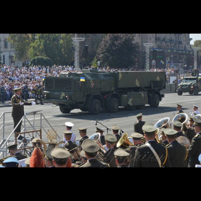24 серпня 2018 Голова Верховної Ради України Андрій Парубій разом з Президентом України, Верховним головнокомандувачем Петром Порошенком, Прем’єр-міністром України Володимиром Гройсманом, народними депутатами, урядовцями, гостями столиці взяли участь в урочистих заходах з нагоди святкування 27-ї річниці Незалежності України.
У параді взяли участь 18 іноземних делегацій із різних країн світу, зокрема із Великої Британії, США, Канади, Литви, Естонії, Польщі, Румунії, Молдови, Грузії, Латвії, Данії, Польщі.