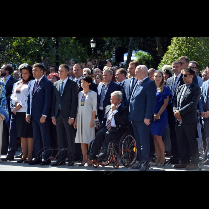 24 серпня 2018 День Незалежності України.
Святкове прийняття у Маріїнському палаці за участю Голови Верховної Ради України Андрія Парубія.