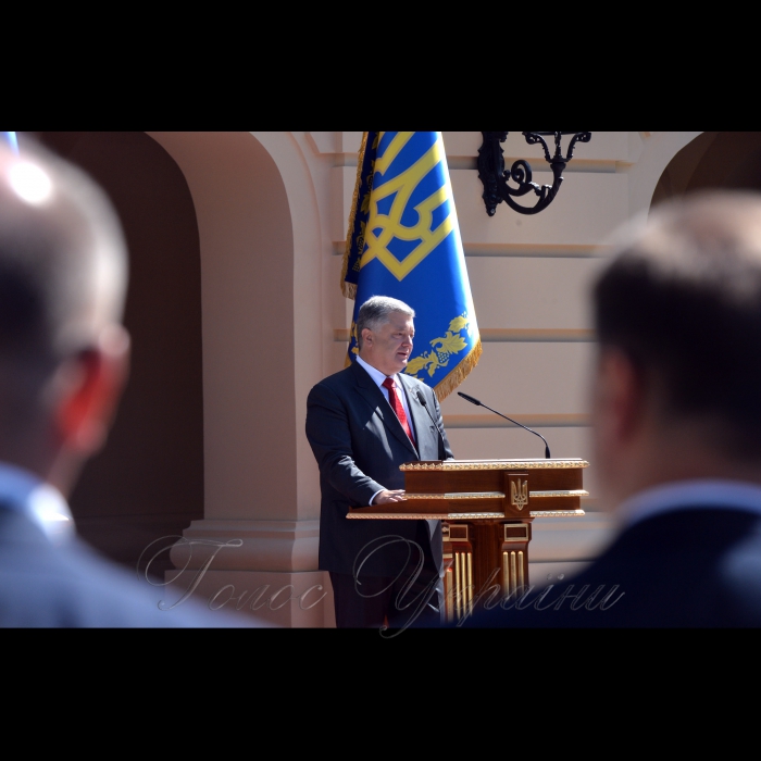 24 серпня 2018 День Незалежності України.
Святкове прийняття у Маріїнському палаці за участю Голови Верховної Ради України Андрія Парубія.