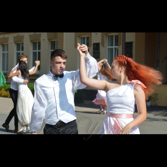 31 серпня 2018 Київська область. Немішаївський агротехнічний коледж. Посвята у студенти. 