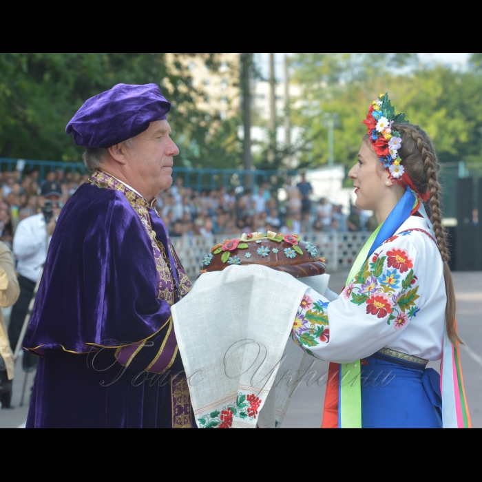 2 вересня 2018 Днем знань університет розпочав свій 121-й навчальний рік.
Ректор НУБіП Станіслав Ніколаєнко.

