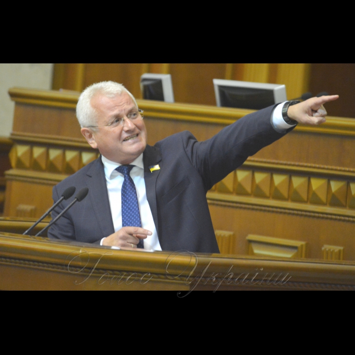 5 вересня 2018 засідання ВР. Олександр Співаковський БП.