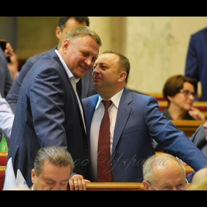 18 вересня 2018 засідання Верховної Ради України.
Олександр Шефченко позафр. Василь Яницький БП.