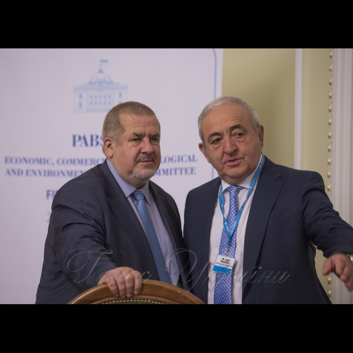 26 вересня 2018 п’ятдесят перше засідання Комітету Парламентської асамблеї Організації Чорноморського економічного співробітництва (ПАЧЕС) з економічних, торговельних, технологічних та екологічних питань.
Народний депутат України Рефат Чубаров та генеральний секретар ПАЧЄС Асаф Гаджієв.