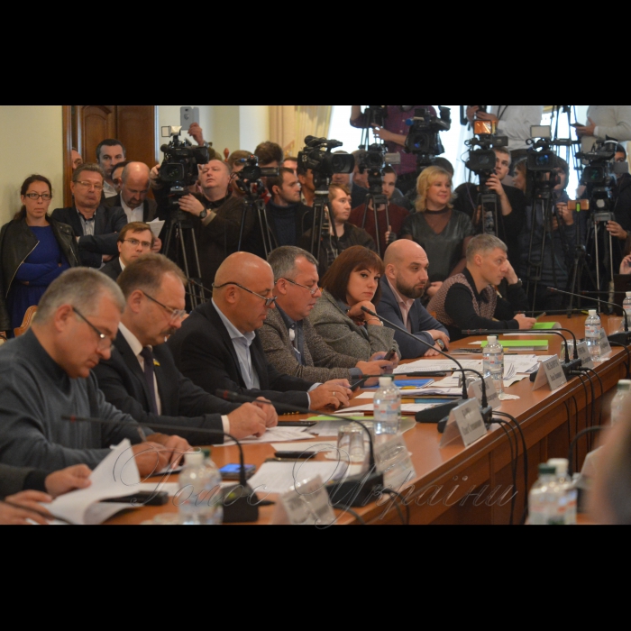 3 жовтня 2018 комітет Верховної Ради України з питань запобігання і протидії корупції провів засідання на якому заслухали звіт директора національного антикорупційного бюро України Артема Ситника.