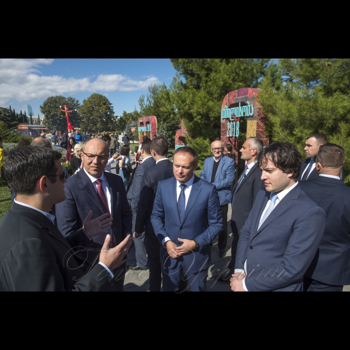 6 жовтня 2018 робоча поїздка участю Голови Верховної Ради України Андрія Парубія до Грузії (Тбілісі).
Глави парламентів України, Молдови і Грузії взяли участь у святкуванні дня міста тбілісі «Тбілісоба».
