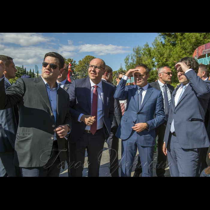 6 жовтня 2018 робоча поїздка участю Голови Верховної Ради України Андрія Парубія до Грузії (Тбілісі).
Глави парламентів України, Молдови і Грузії взяли участь у святкуванні дня міста тбілісі «Тбілісоба».
